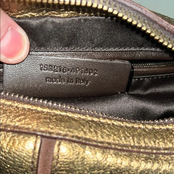 FLASH SALE🔥🔥RARE💕TOM FORD X YSL💗MOMBASA METALLIC GOLD BAG💗💗💗 - Picture 11 of 14